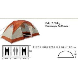 Telt modell BOHUS 2 