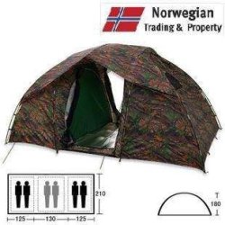 Telt Jeger 6 , 6person telt.