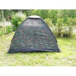4pers camo telt, enkelt rimelig og bra
