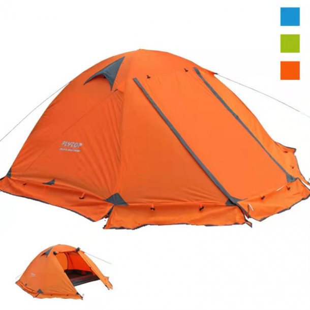 2personer telt , helrs, 2-3 personer orange farge
